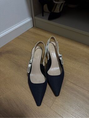 Dior Jadior Slingback Pointed-Toe Pumps